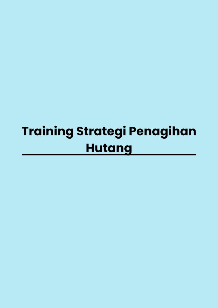 pelatihan Penagihan Hutang online