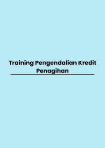 pelatihan Pengendalian Kredit Penagihan online