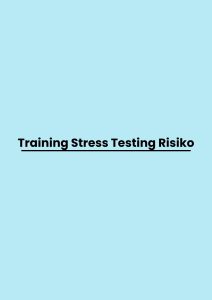Training Stress Testing Risiko pelatihan Stress Testing Risiko online