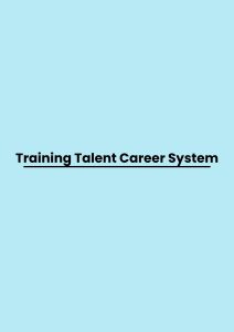Training Talent Career System pelatihan Talent Career System online
