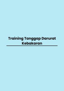 pelatihan Tanggap Darurat Kebakaran online