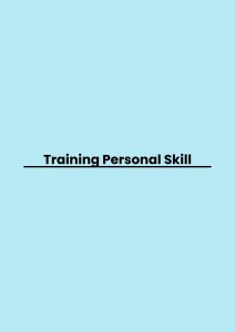 pelatihan Personal Skill online