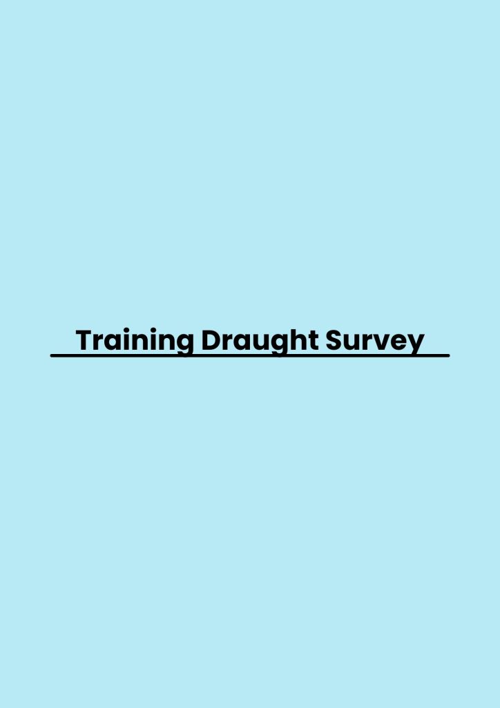 Training Draught Survey pelatihan Draught Survey online