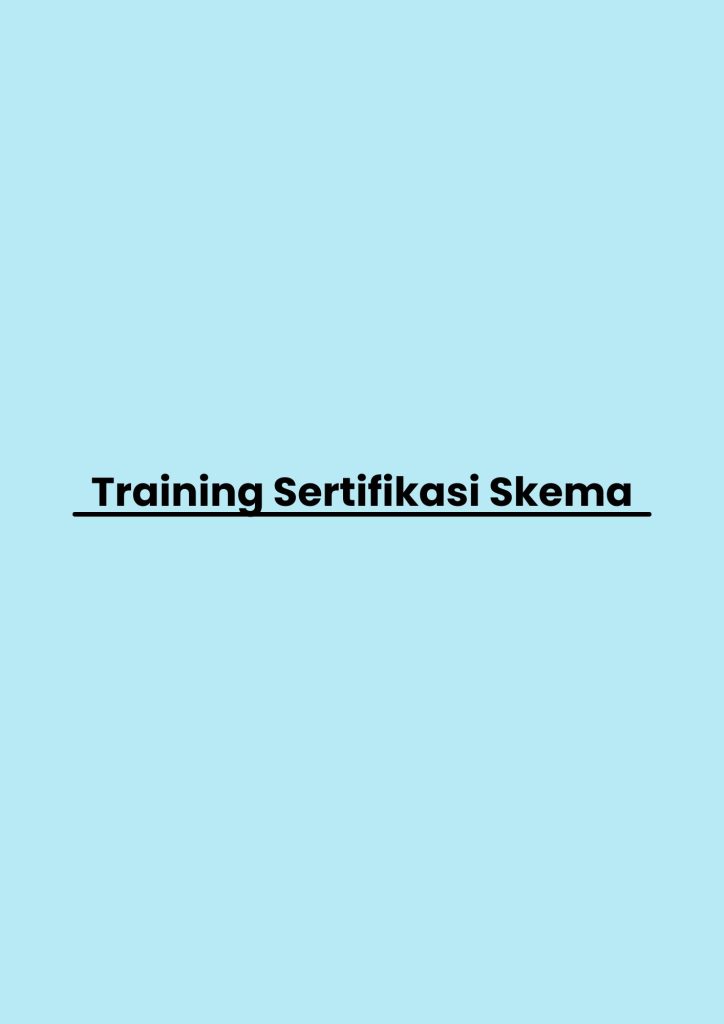 pelatihan Sertifikasi Skema online