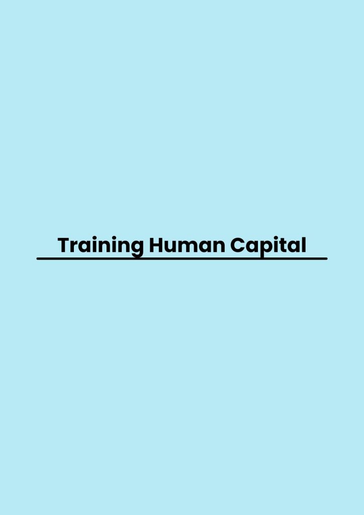 Training Human Capital pelatihan Human Capital online