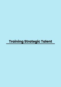 pelatihan Strategic Talent online