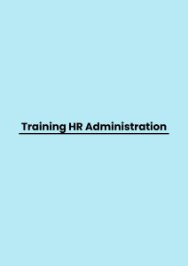 Training HR Administration