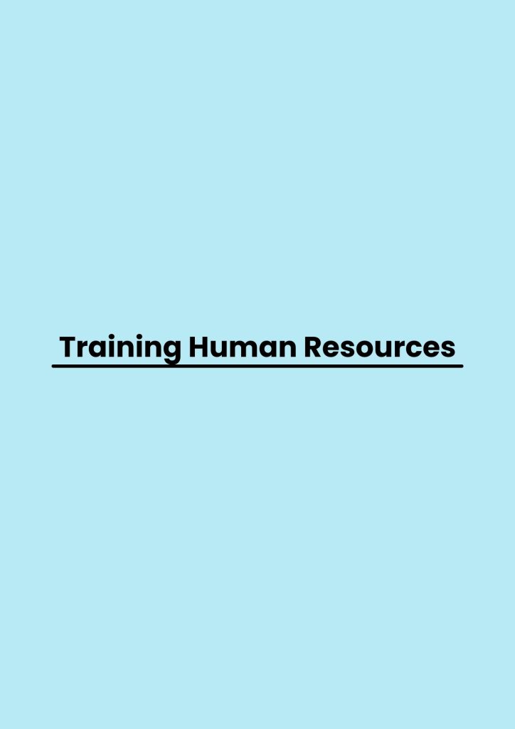 Training Human Resources pelatihan Human Resources online