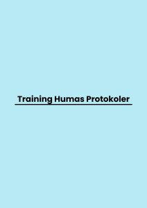 pelatihan Humas Protokoler online