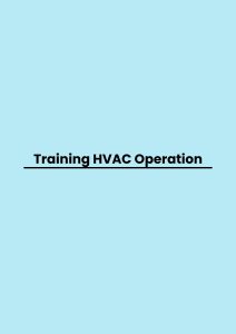 Training HVAC Operation pelatihan HVAC Operation online
