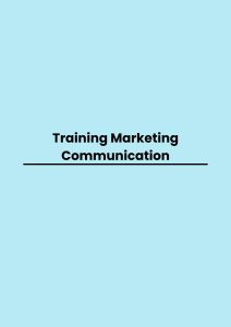 Training Marketing Communication