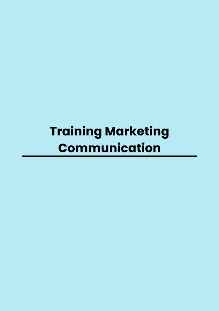 Training Marketing Communication pelatihan Marketing Communication online