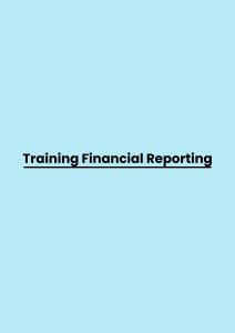 Training Financial Reporting